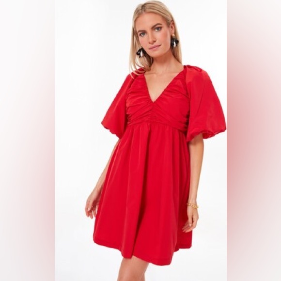 Tuckernuck Dresses & Skirts - Tuckernuck Hyacinth House Courtney Dress, Red, XL